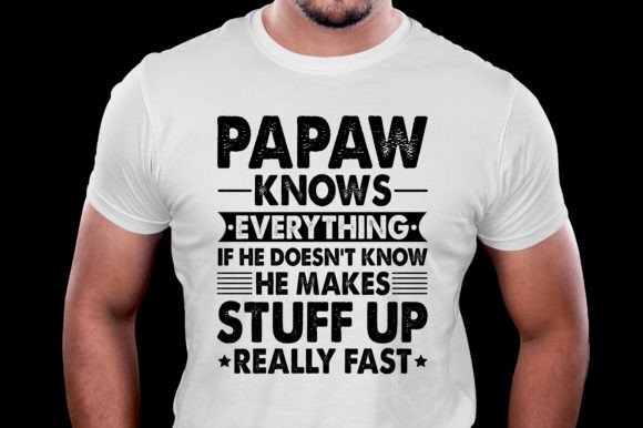 Celebrate Grandpa's Wisdom with This Unique Papaw Design