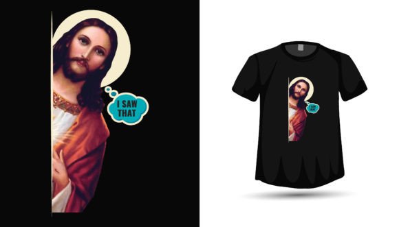 Exploring the Bold Charm of the I Saw That, Jesus Typeface