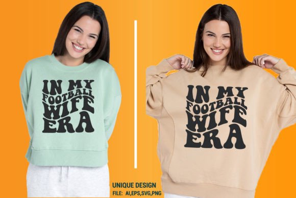In My Football Wife Era: Stylish T-Shirt Designs for Game Day and Beyond