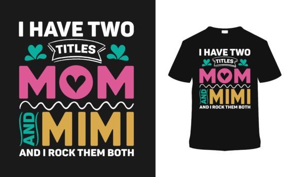 Mom and Mimi: Crafting Warmth with a Modern Typography Design